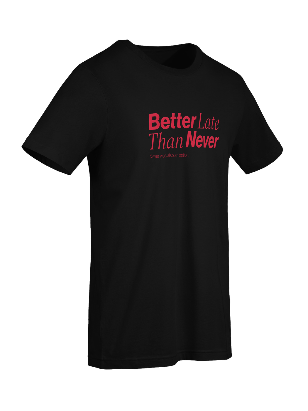 Better Late Than Never Tee alt view