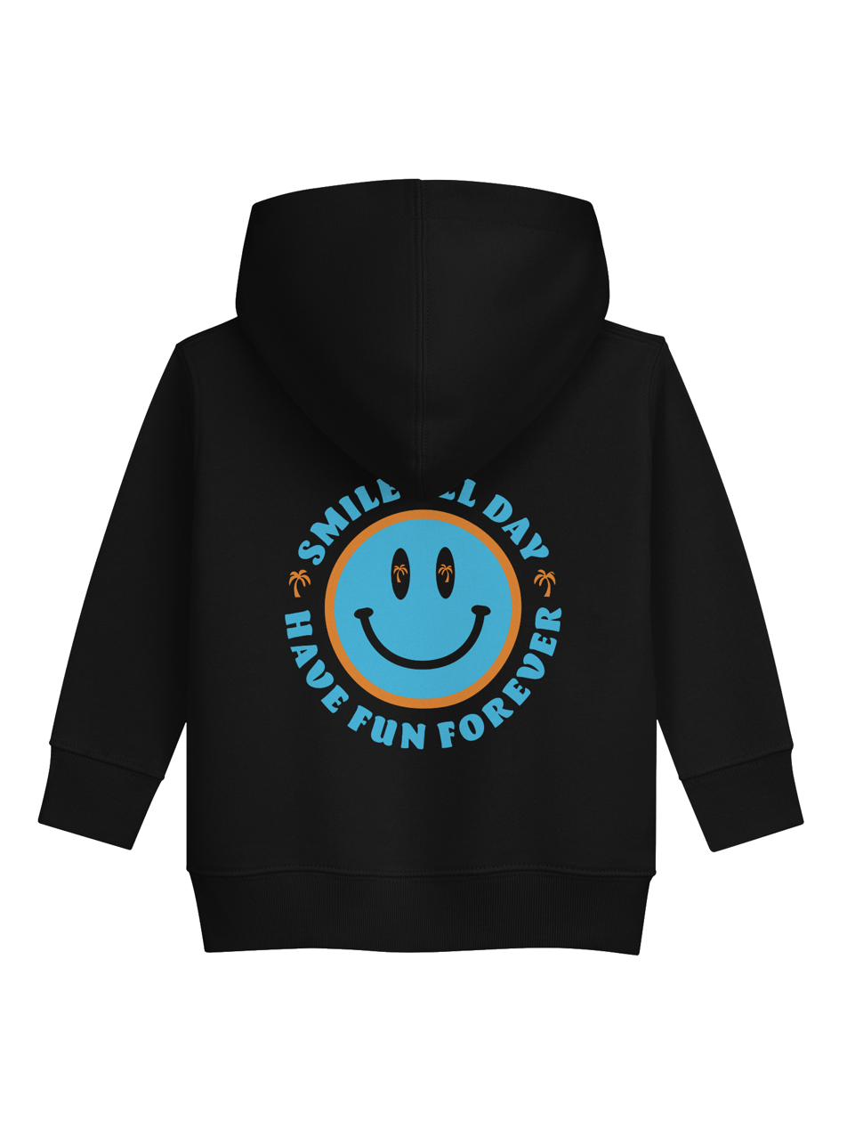 Smile All Day Hoodie alt view