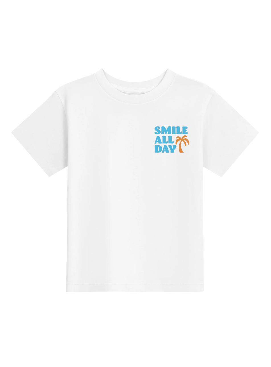Smile All Day Tee front