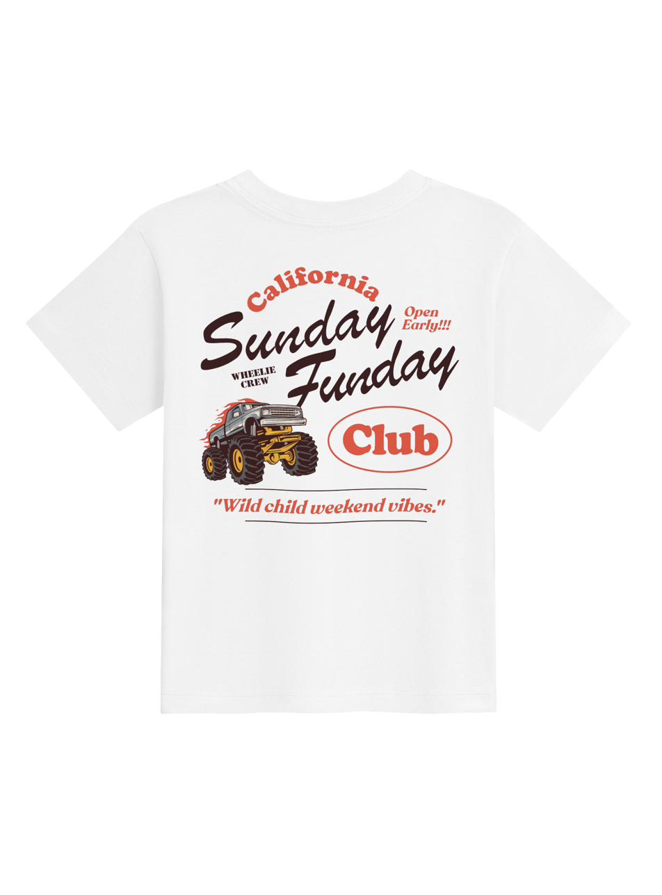 Sunday Funday Club Tee alt view
