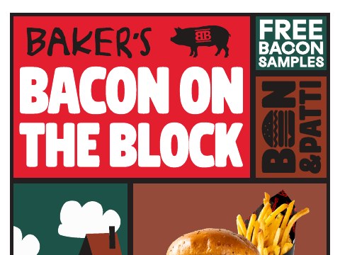 Bacon on the Block event