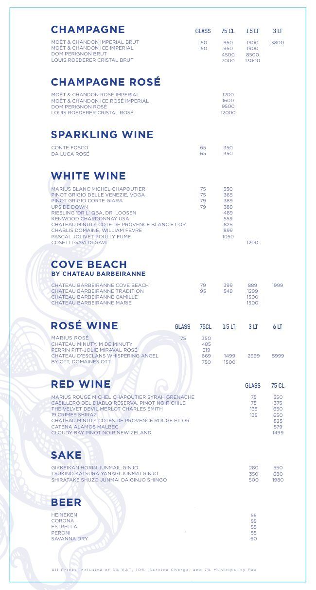 Two.0 — Drinks Menu