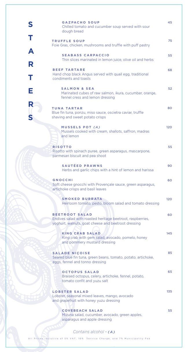 Two.0 — Food Menu
