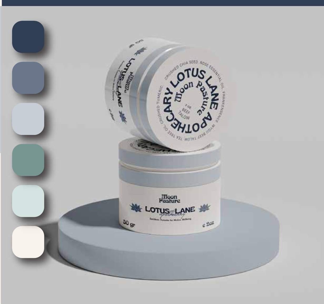 Lotus Lane Apothecary — Apothecary · brand & product packaging